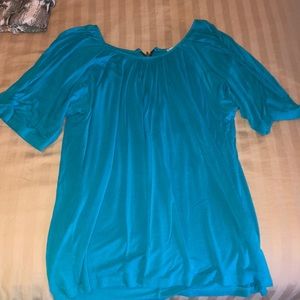 Charming Charlie turquoise tunic size medium